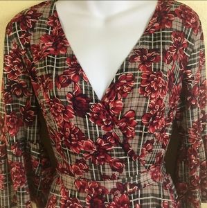 🌺Glamour Flower pattern midi dress